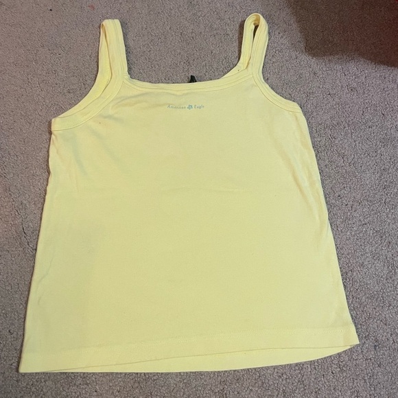 American Eagle Outfitters Yellow Tank Top size Small - Picture 4 of 7